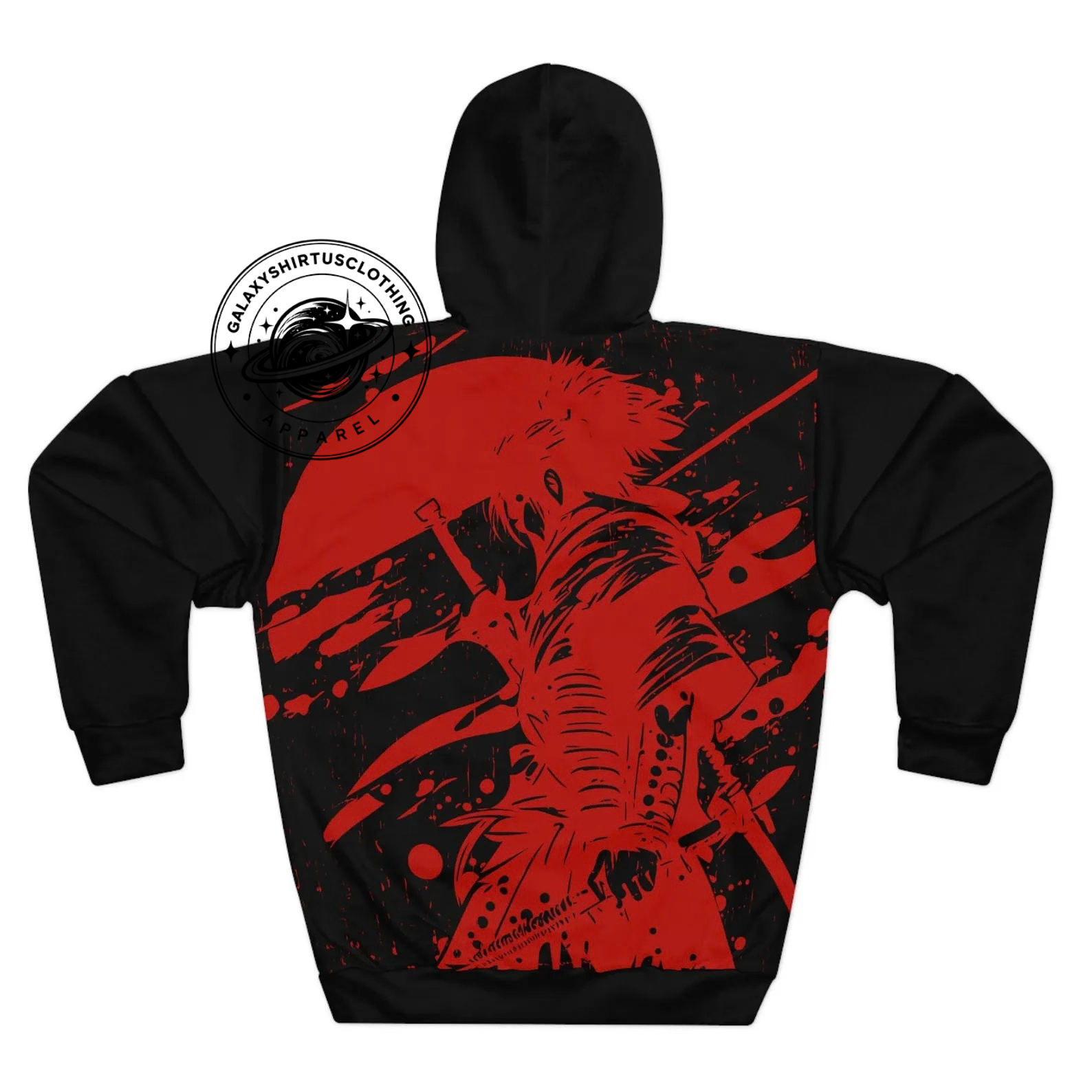 Samurai Warrior Grunge Hoodie Samurai Warrior Grunge Hoodie — image 2